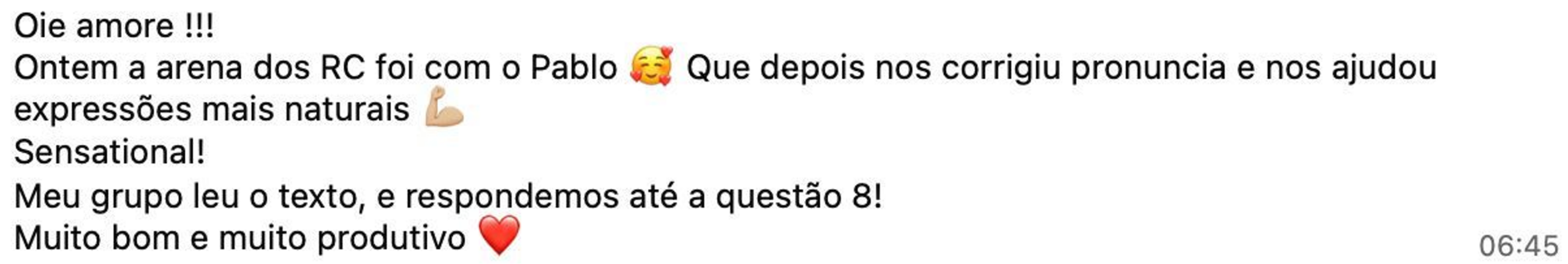 Depoimento 1